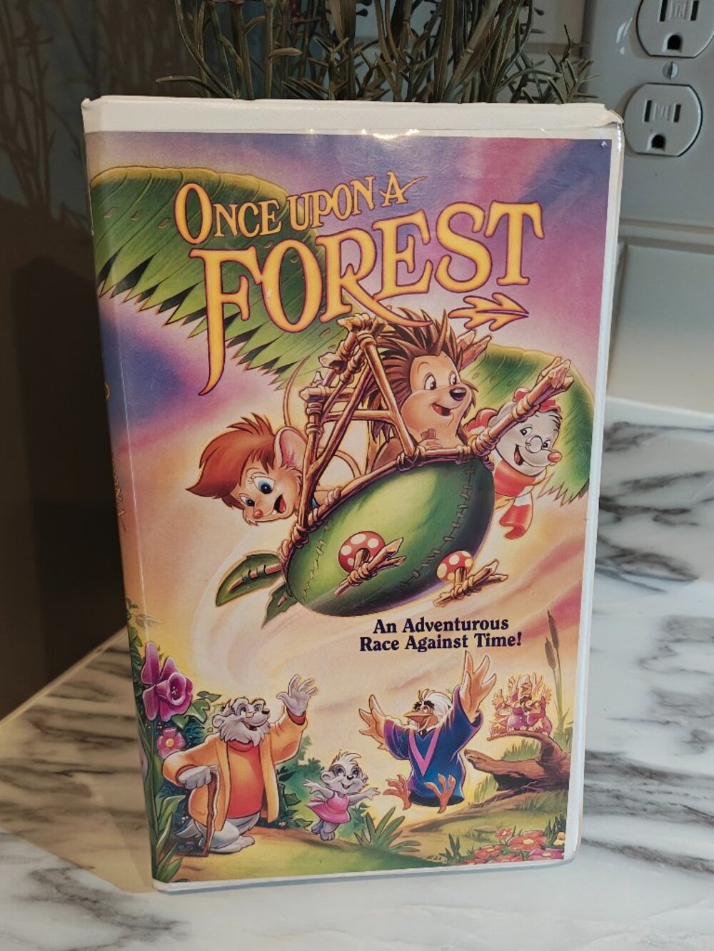 1993 Once Upon a Forest VHS Fox Video Vintage Clamshell